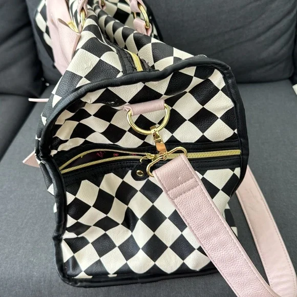 Betsey Johnson Weekender Bow Duffel Bag - Picture 7 of 14
